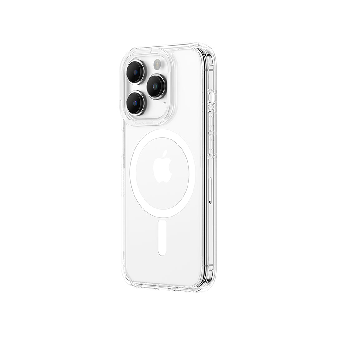 AMAZING THING MINIMAL MAGSAFE DROP PROOF CASE FOR IPHONE 15 6.7 PRO MAX 2023 TRANSPARENT - ALAMAT