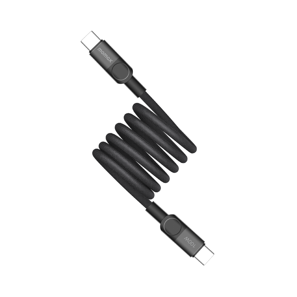 Momax Mag Link 100w USB-C to USB-C Magnetic Cable 1m