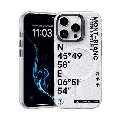 Benks Magnetic Summit Mont Blanc Case for Iphone 16 Pro