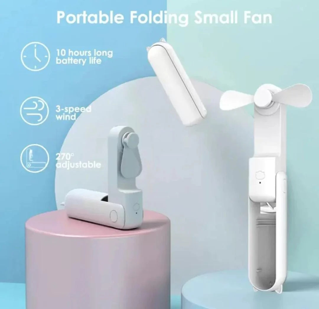 MULTIFUNCTION FOLDING MINI FAN - (HZ001)