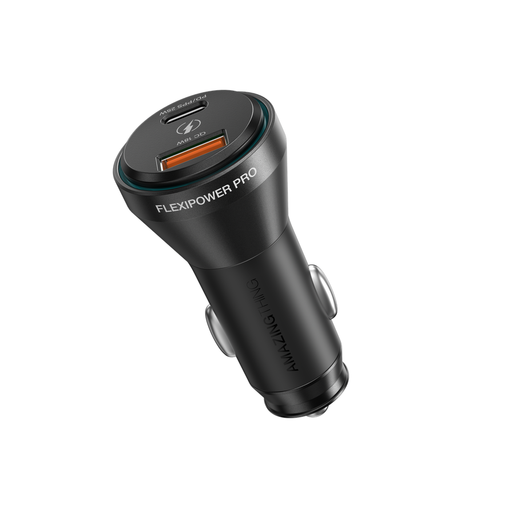 AMAZING THING FLEXIPOWER PRO PD43W 2 PORT CAR CHARGER AMAZING THING FLEXIPOWER PRO PD43W 2 PORT CAR CHARGER