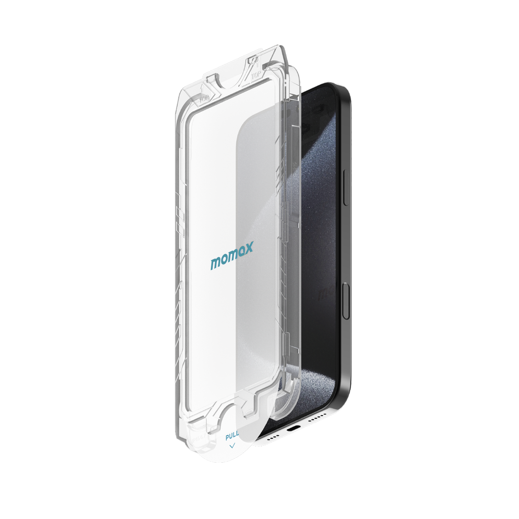MOMAX IPHONE 16 SERIES 6.9 FULLY COVERED HD PRIVACY GLASS MOMAX IPHONE 16 SERIES 6.9 FULLY COVERED HD PRIVACY GLASS