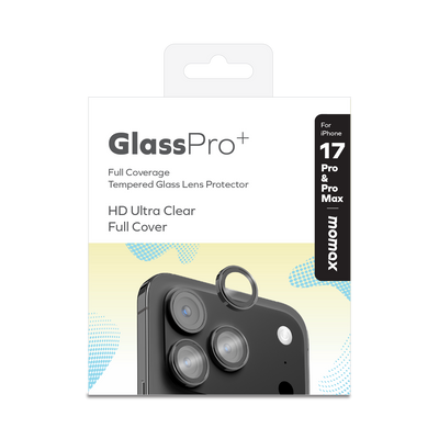 Momax iPhone 17 Pro 6.3 / 17 Pro Max 6.9 Lens Glass