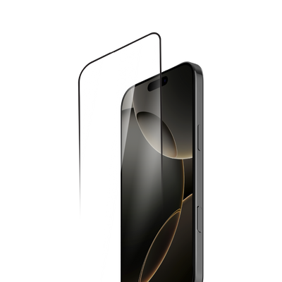 Momax iPhone 17 Pro Max 3D Fully Covered Clear Glass