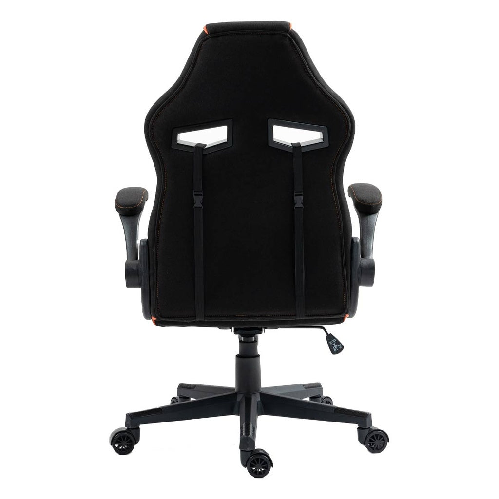 Porodo Gaming Chair PDX548 - Orange Flexible Headrest & Eco-Friendly Foam