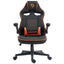 Porodo Gaming Chair PDX548 - Orange Flexible Headrest & Eco-Friendly Foam