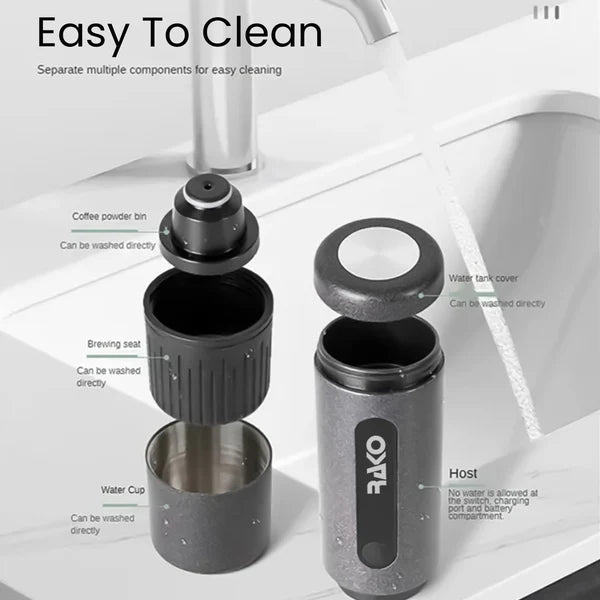 RAKO PORTABLE COFFEE MAKER RAKO PORTABLE COFFEE MAKER