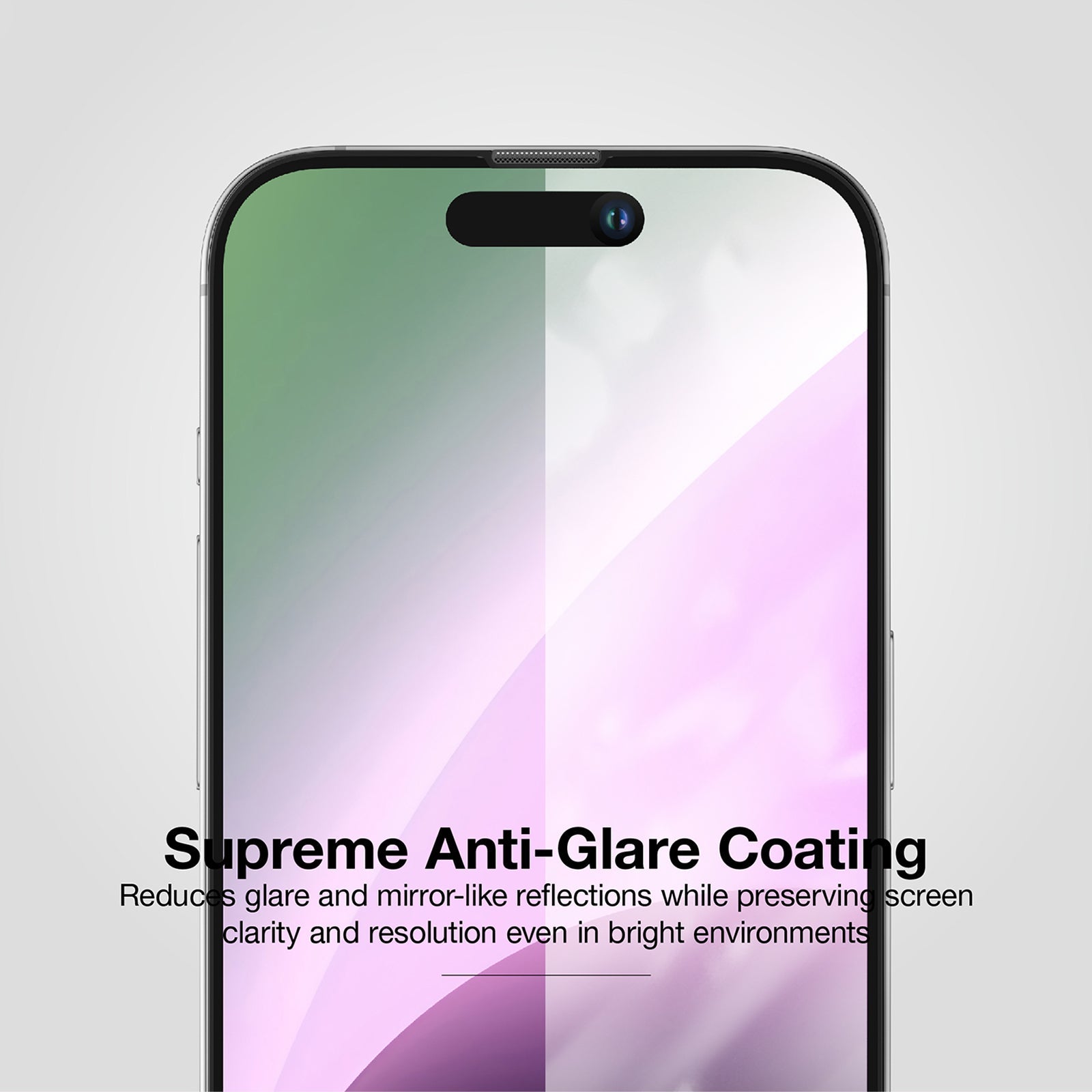 AMAZING THING IPHONE 15 SERIES 2023 2.75D FULLY COVERED  DUST FILTER TITAN PRIVACY GLASS - ALAMAT