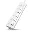 LightX Extension with Switch 6 Socket & 5m With Individual Switch 3250W