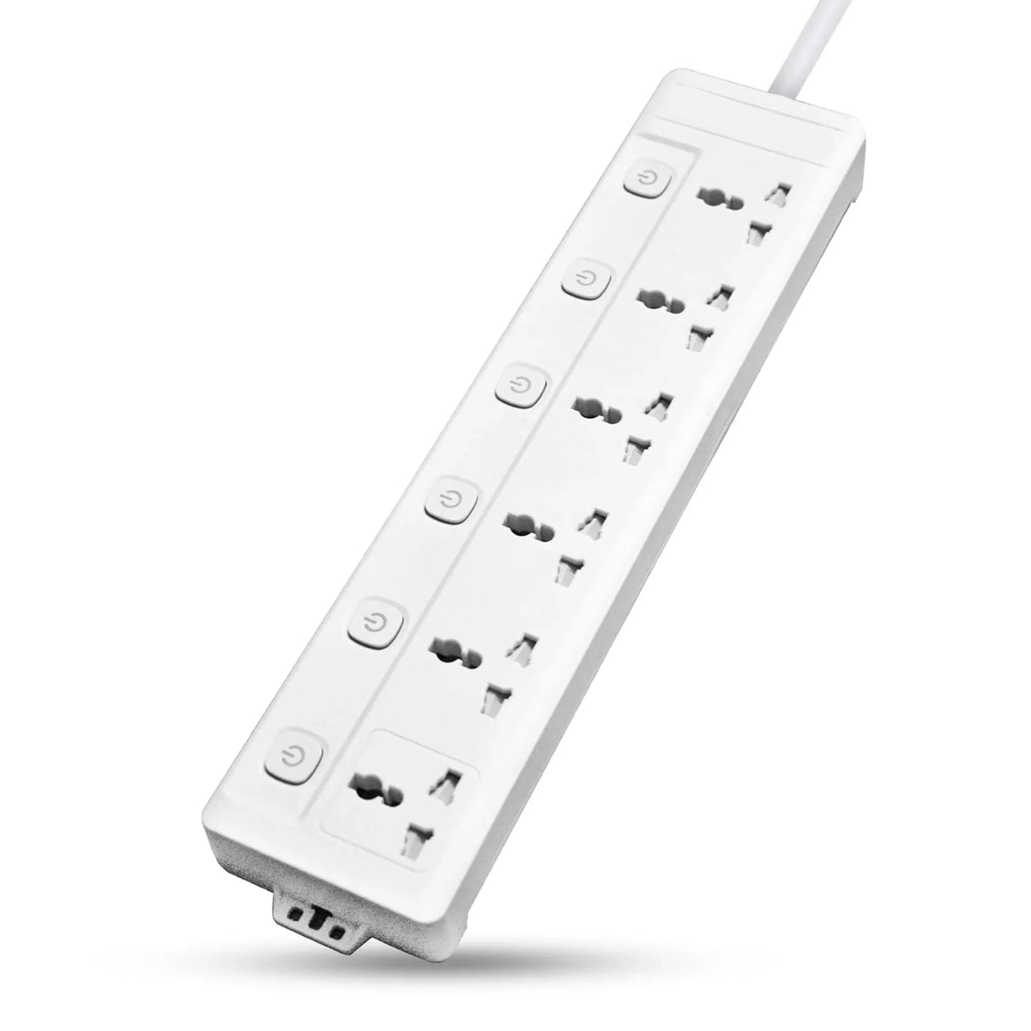 LightX Extension with Switch 6 Socket & 5m With Individual Switch 3250W