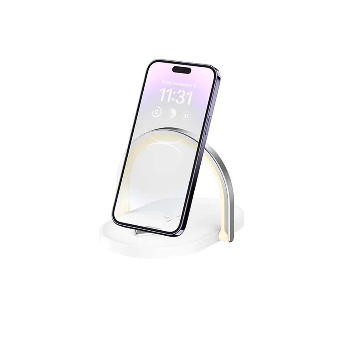 RECCI 3in1 Wireless Charger -Touch Atmosphere Light - ALAMAT