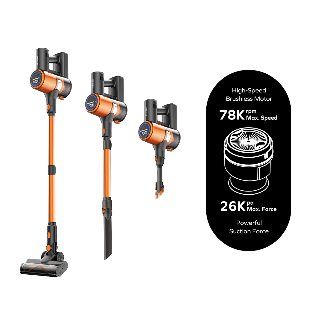 Momax 1-Home Vacuum Cordless Vacuum Cleaner (UK Pluged)