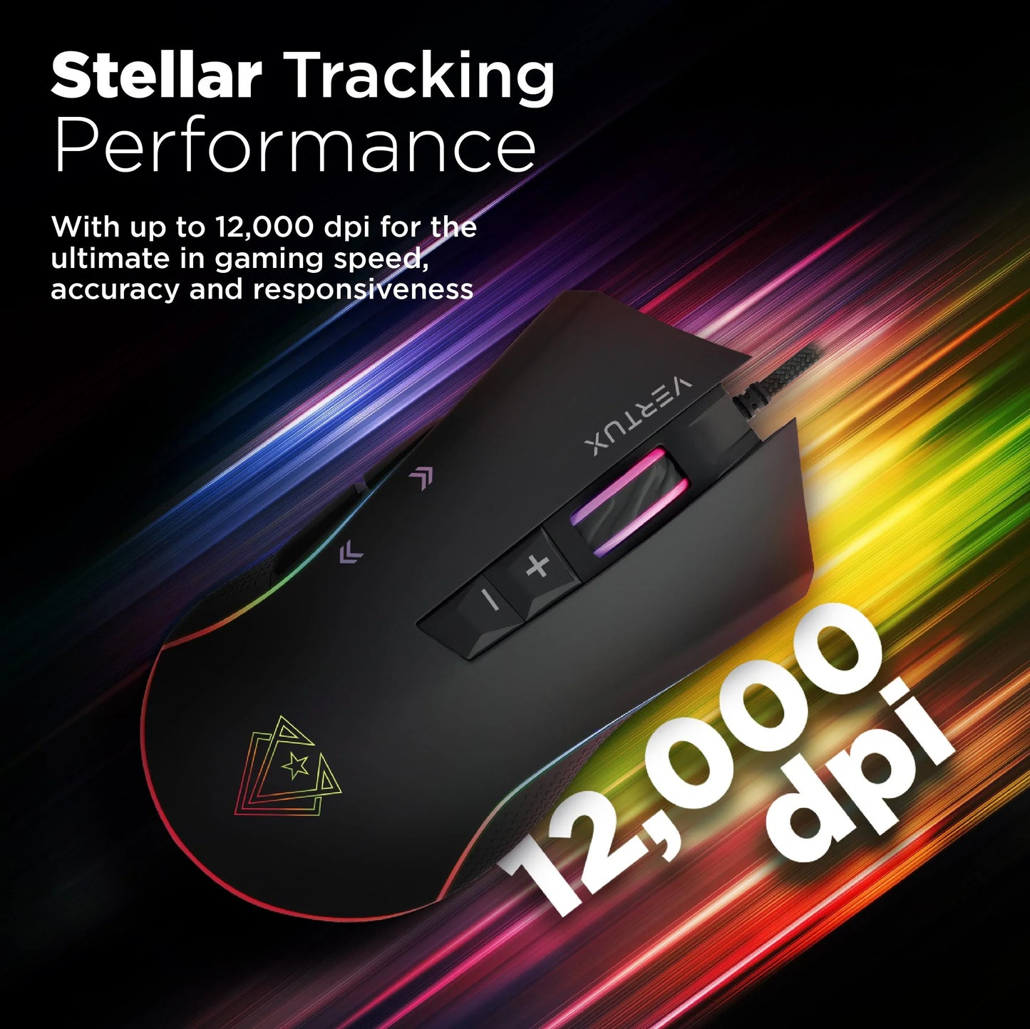 Vertux Rodon ActFast Ultimate Performance Gaming Mouse - ALAMAT