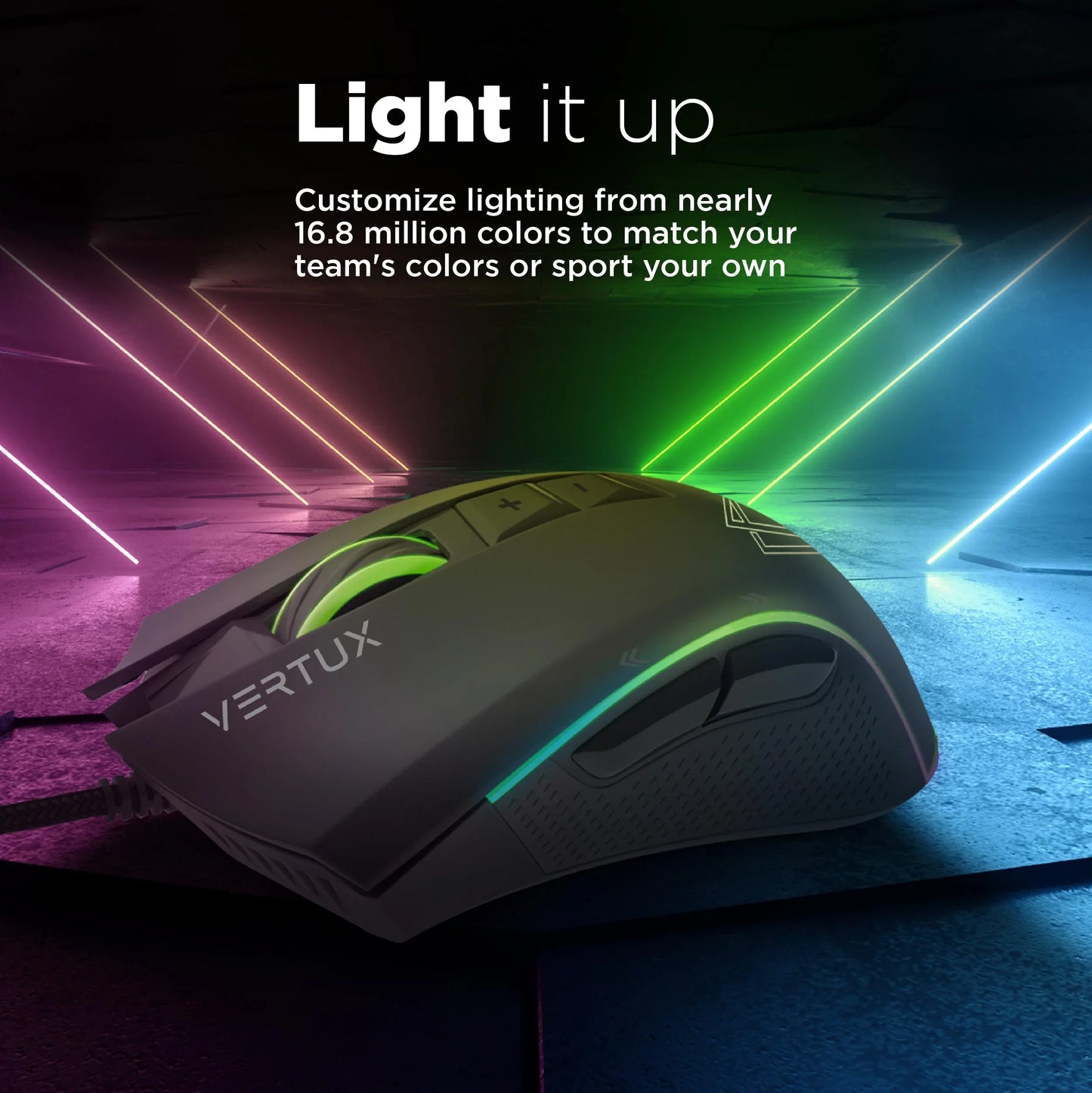 Vertux Rodon ActFast Ultimate Performance Gaming Mouse - ALAMAT