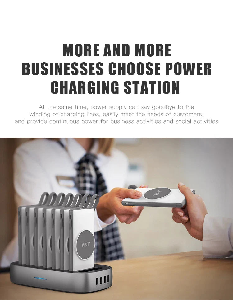 WST - POWERBANK 8 IN 1 DOCKING STATION MAGSAFE 10000MAH - Best Buy Tech