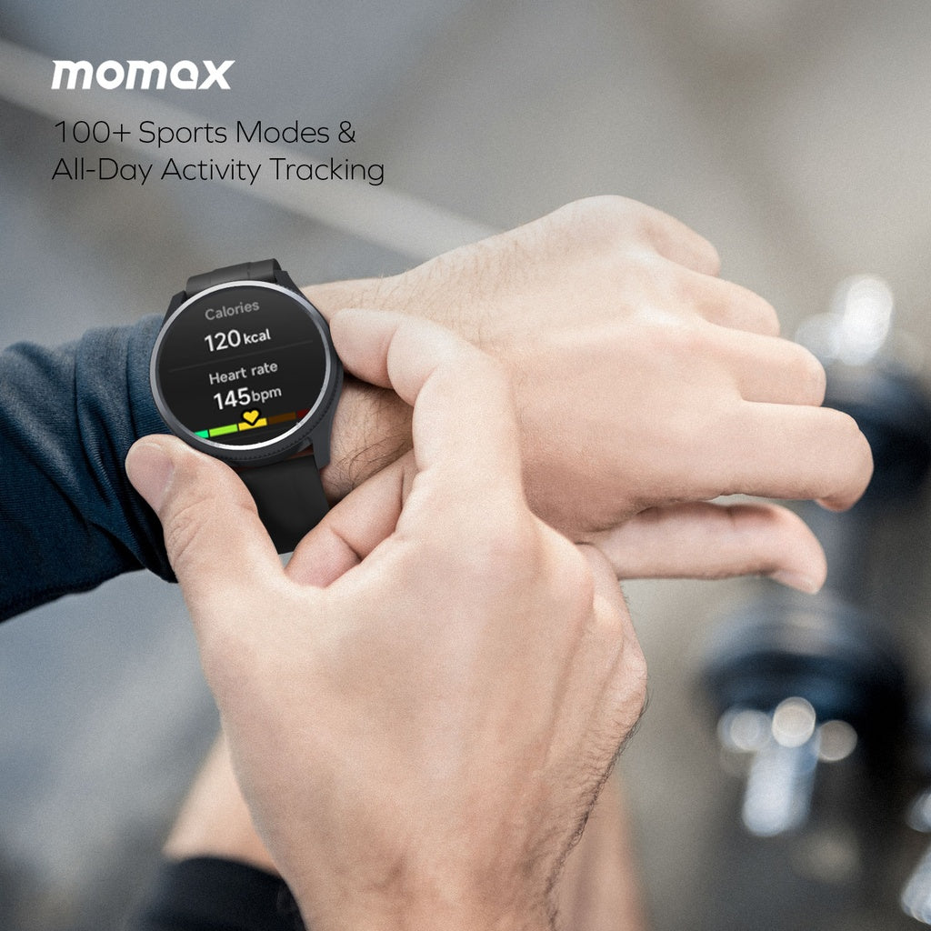 MOMAX 1-Wear Smart Round Watch