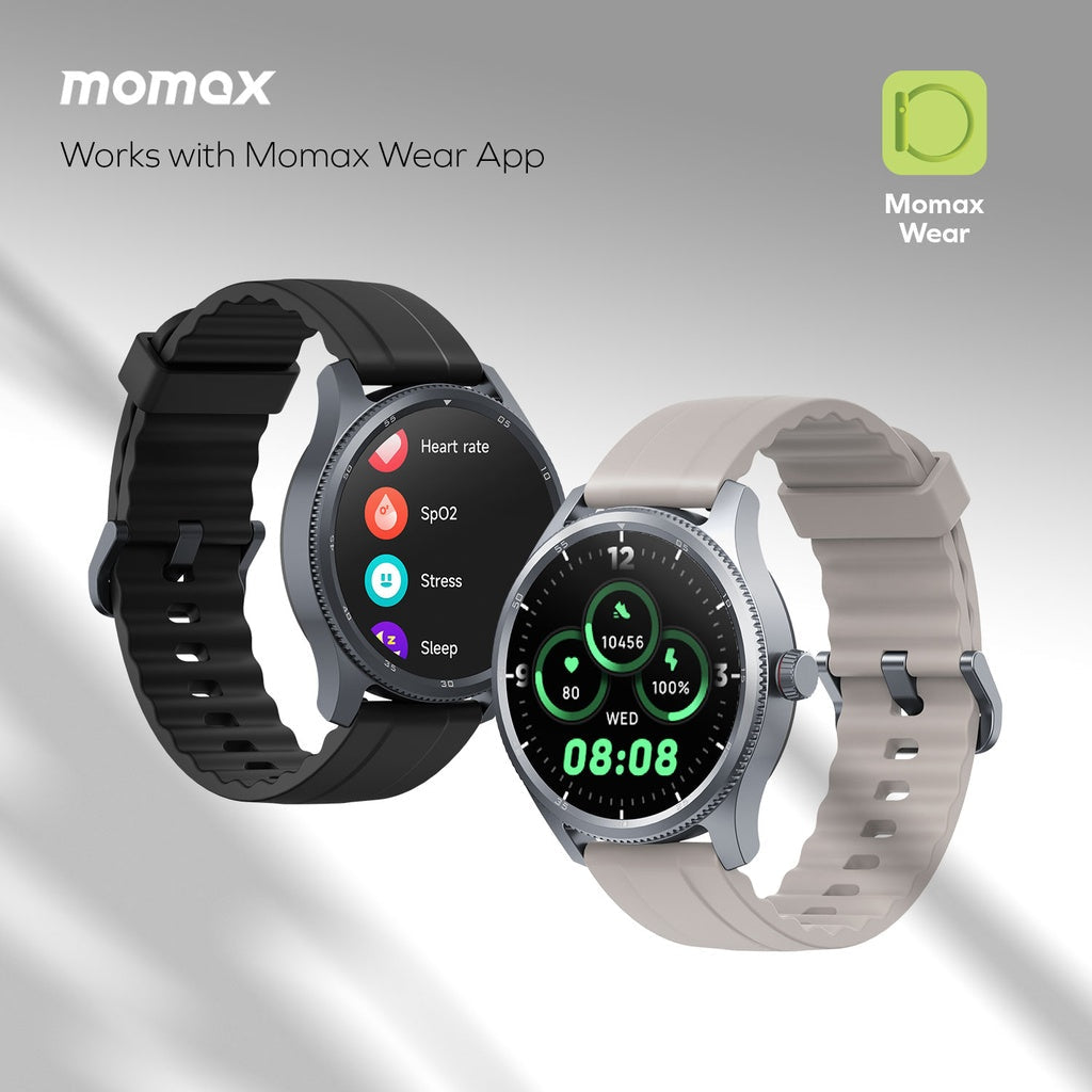 MOMAX 1-Wear Smart Round Watch
