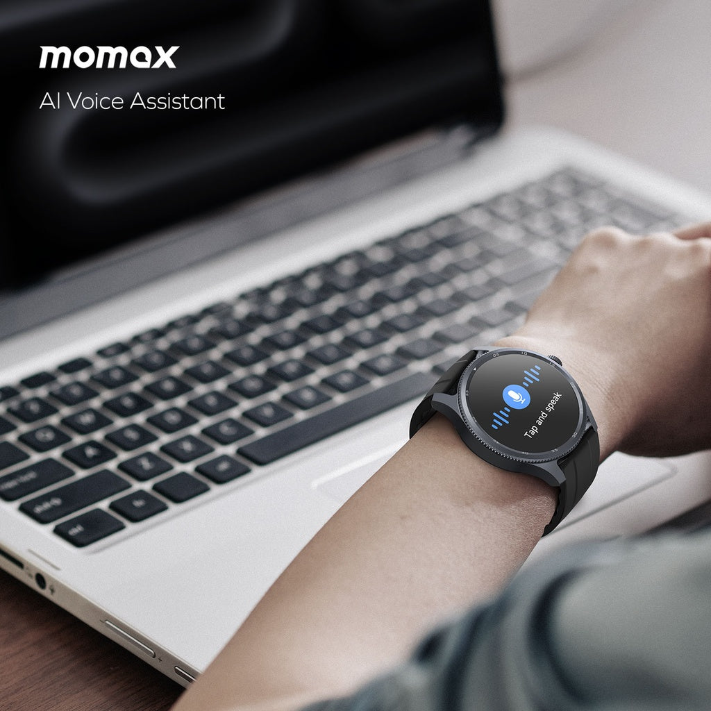 MOMAX 1-Wear Smart Round Watch