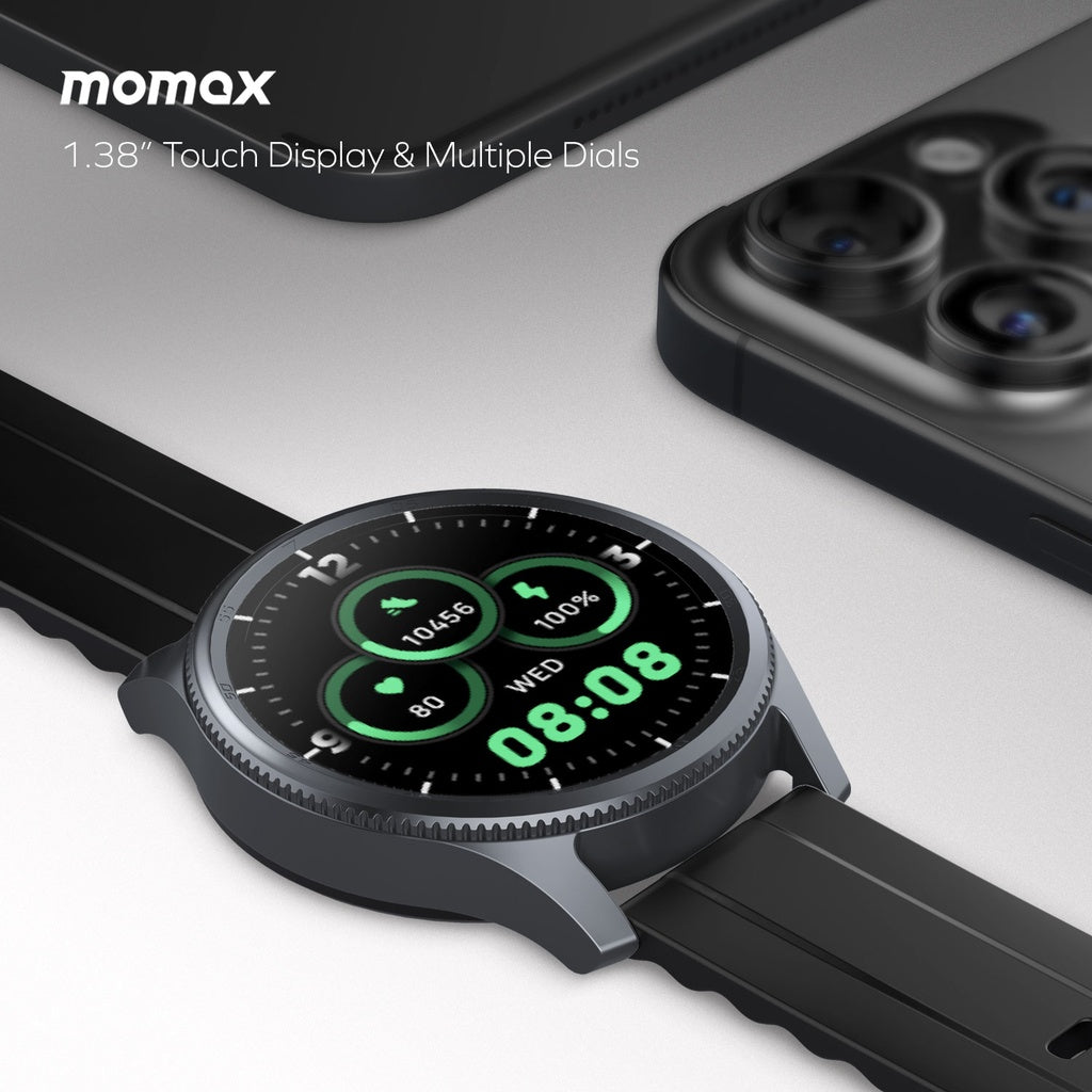MOMAX 1-Wear Smart Round Watch