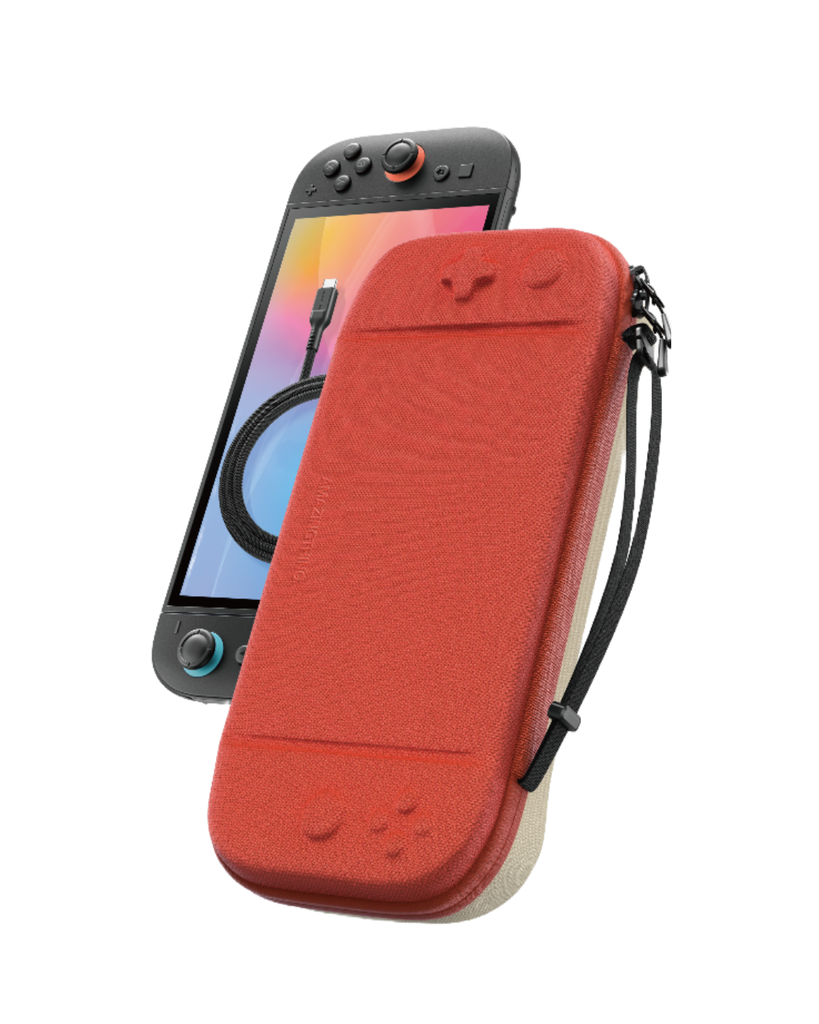 Amazingthing PlayShield EDC Carrying Case for Nintendo Switch 2 - Red