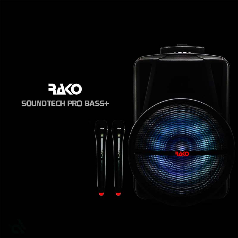 Rako SoundTech Pro Bass+ with 2 Mic Rako SoundTech Pro Bass+ with 2 Mic