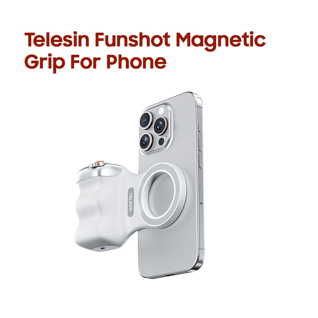 TELESIN magnetic suction mount Grip for Phone Qatar - www.bestbuytech.com