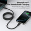 Amazingthing Magcord 60w Usb-c to Usb-c Magnetic Cable 1.2m