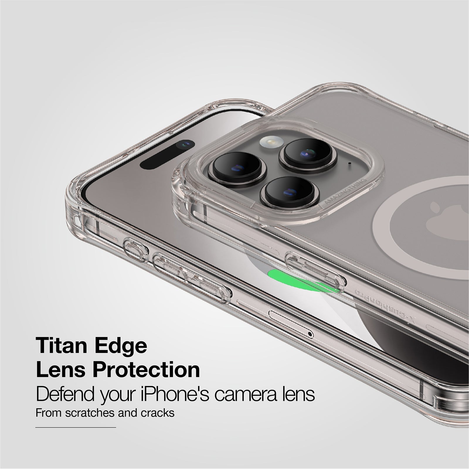AMAZING THING TITAN EDGE MAGSAFE DROP PROOF CASE FOR IPHONE 15 6.1 PRO 2023 - ALAMAT