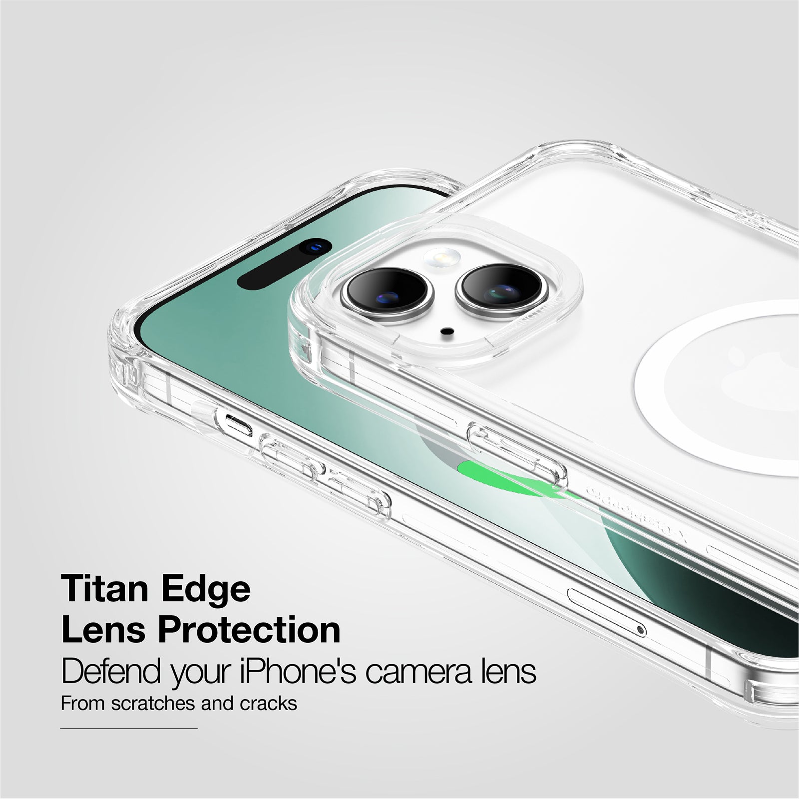 AMAZING THING TITAN EDGE MAGSAFE DROP PROOF CASE FOR IPHONE 15 6.1" | 6.7" 2023 FULL CLER - ALAMAT