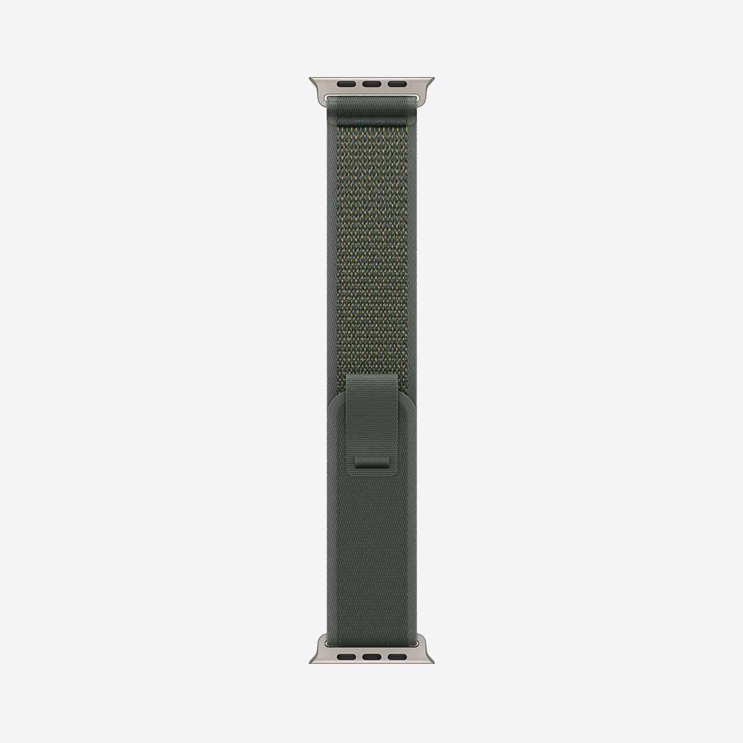 Apple Watch Ultra 2 GPS + Cellular | 49mm | Natural Titanium | Trail Loop | Green - Best Buy Tech