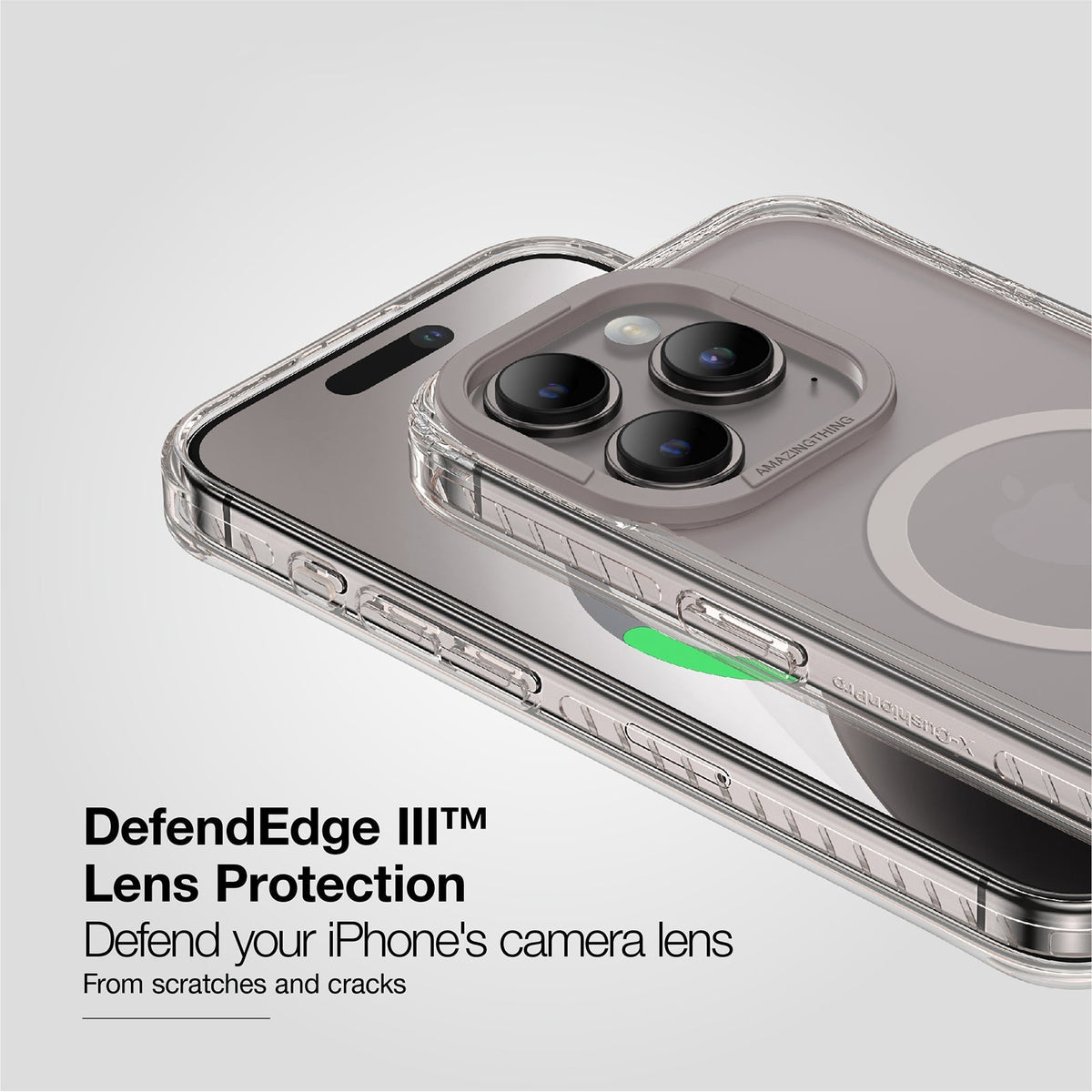 AMAZING THING TITAN PRO MAGSAFE DROP PROOF CASE FOR IPHONE 15 6.1 PRO 2023 AMAZING THING TITAN PRO MAGSAFE DROP PROOF CASE FOR IPHONE 15 6.1 PRO 2023