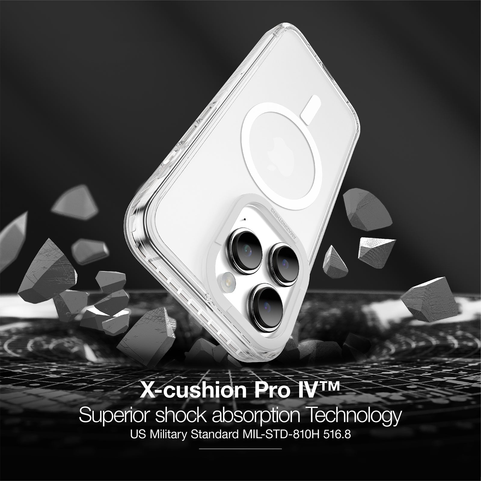 AMAZING THING TITAN PRO MAGSAFE DROP PROOF CASE FOR IPHONE 15 6.1 PRO 2023 AMAZING THING TITAN PRO MAGSAFE DROP PROOF CASE FOR IPHONE 15 6.1 PRO 2023