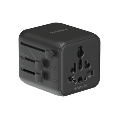 MOMAX 1-WORLD 20W TRAVEL ADAPTOR - Best Buy Tech