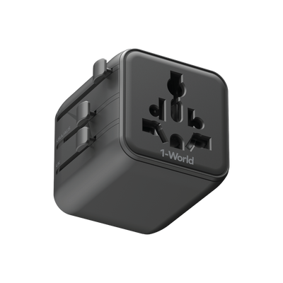 MOMAX 1-WORLD 20W TRAVEL ADAPTOR - Best Buy Tech