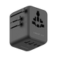 MOMAX 1-WORLD2 45W 5 PORT DUAL AC TRAVEL ADAPTOR