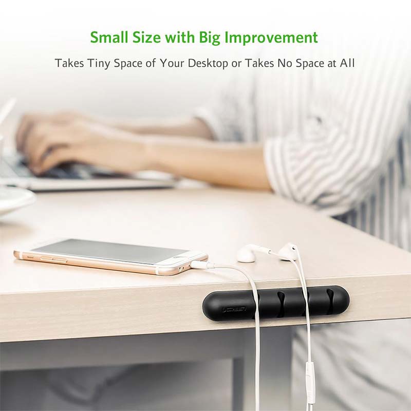 Ugreen Cable Organizer 2 Pack (Black).