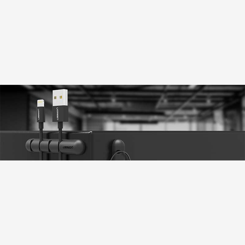Ugreen Cable Organizer 2 Pack (Black).