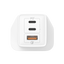 MOMAX ONEPLUG 67W 3 PORT GAN WALL CHARGER - ALAMAT