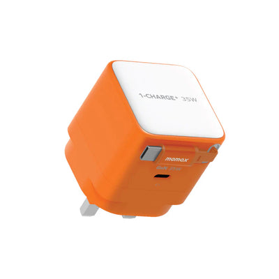 1-Charge+ 1-Port GaN Charger With Built-In USB-C Cable 35W