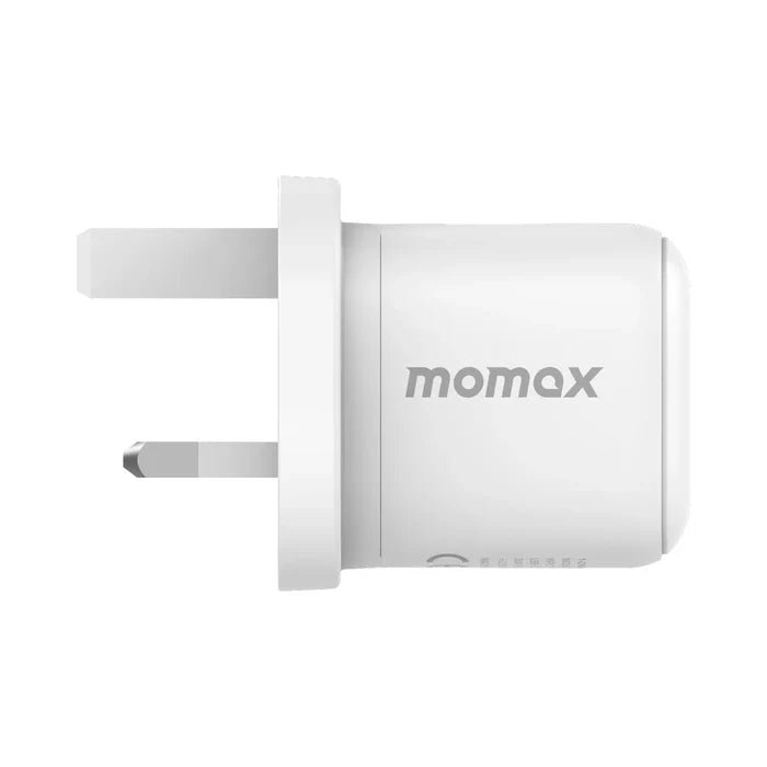 MOMAX 1-CHARGE 45W 1-PORT GAN CHARGER 1X USB-C - WHITE