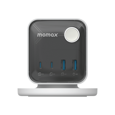 MOMAX 1-CHARGE WORK FLOW 3-OUTLET POWER CUBE WITH USB - Best Buy Tech