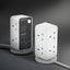 Momax 1-charge Work Flow 6-outlet Digital Display Power Tower With Usb