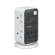 Momax 1-charge Work Flow 6-outlet Digital Display Power Tower With Usb