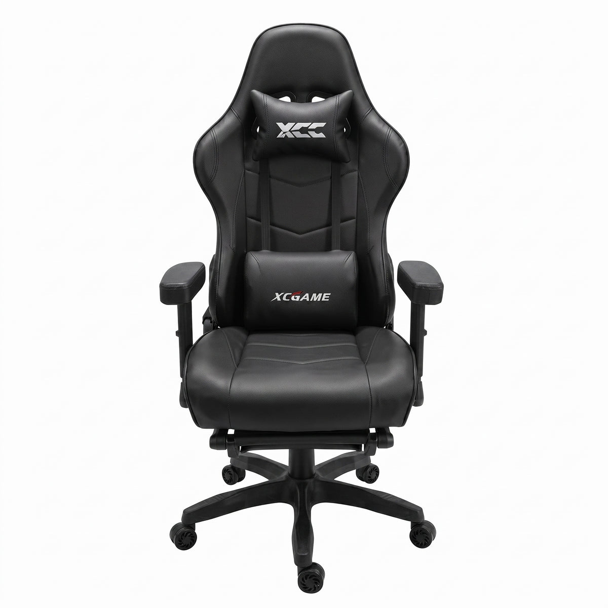 XC-Game Gaming Chair With Footrest Black - www.bestbuytec.com