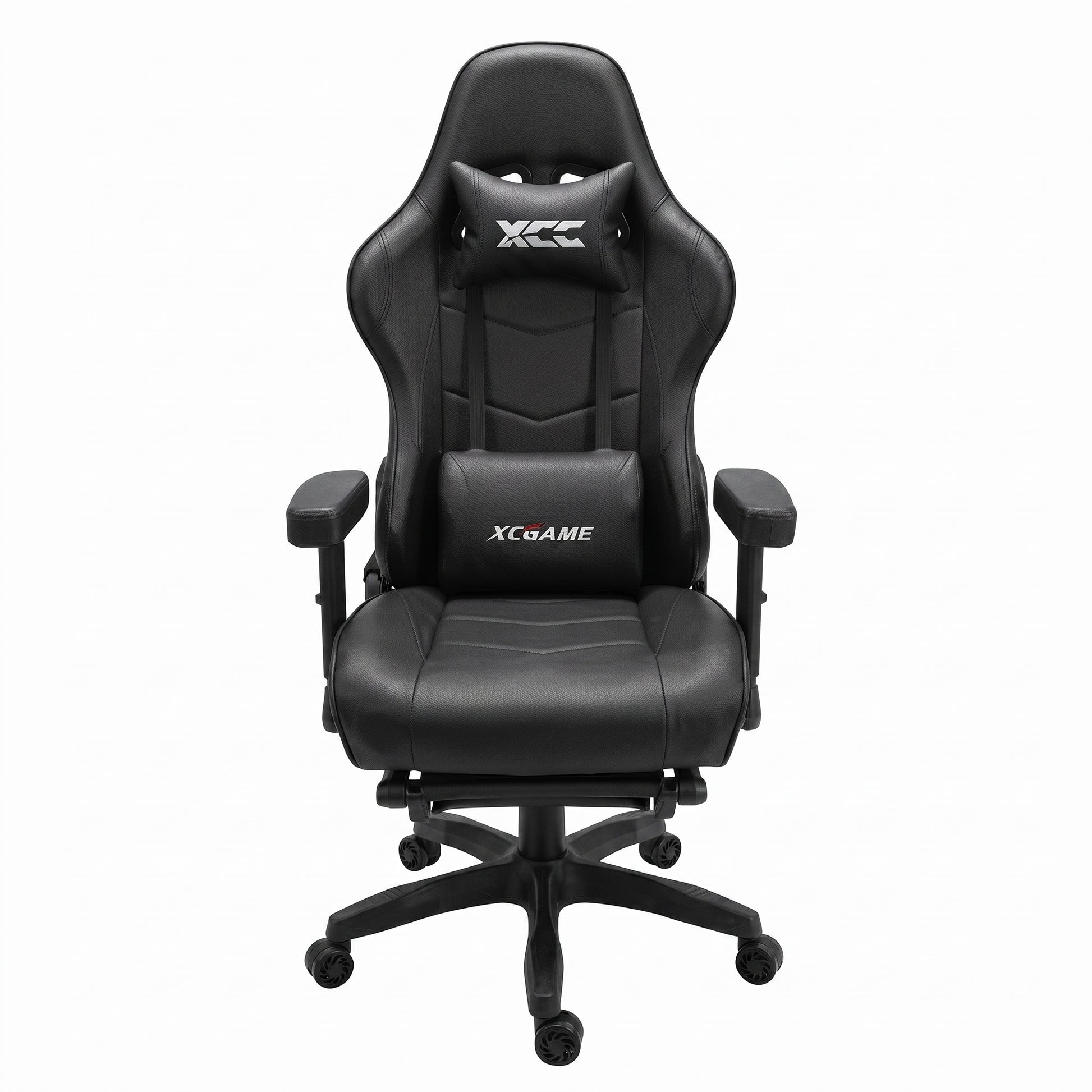 XC-Game Gaming Chair With Footrest Black - www.bestbuytec.com