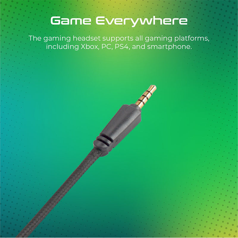 Vertux Malaga Amplified Stereo Wired Gaming Headset alamat.me