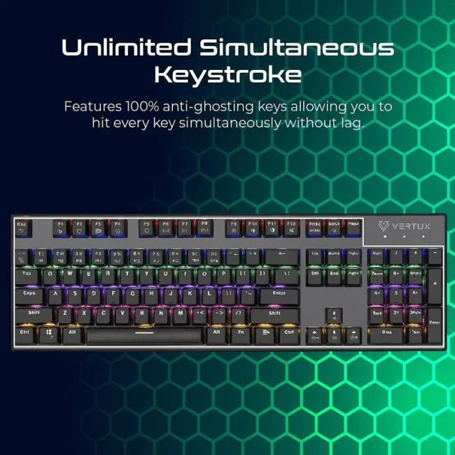 VERTUX KEYBOARD - TACTICAL VERTUX KEYBOARD - TACTICAL