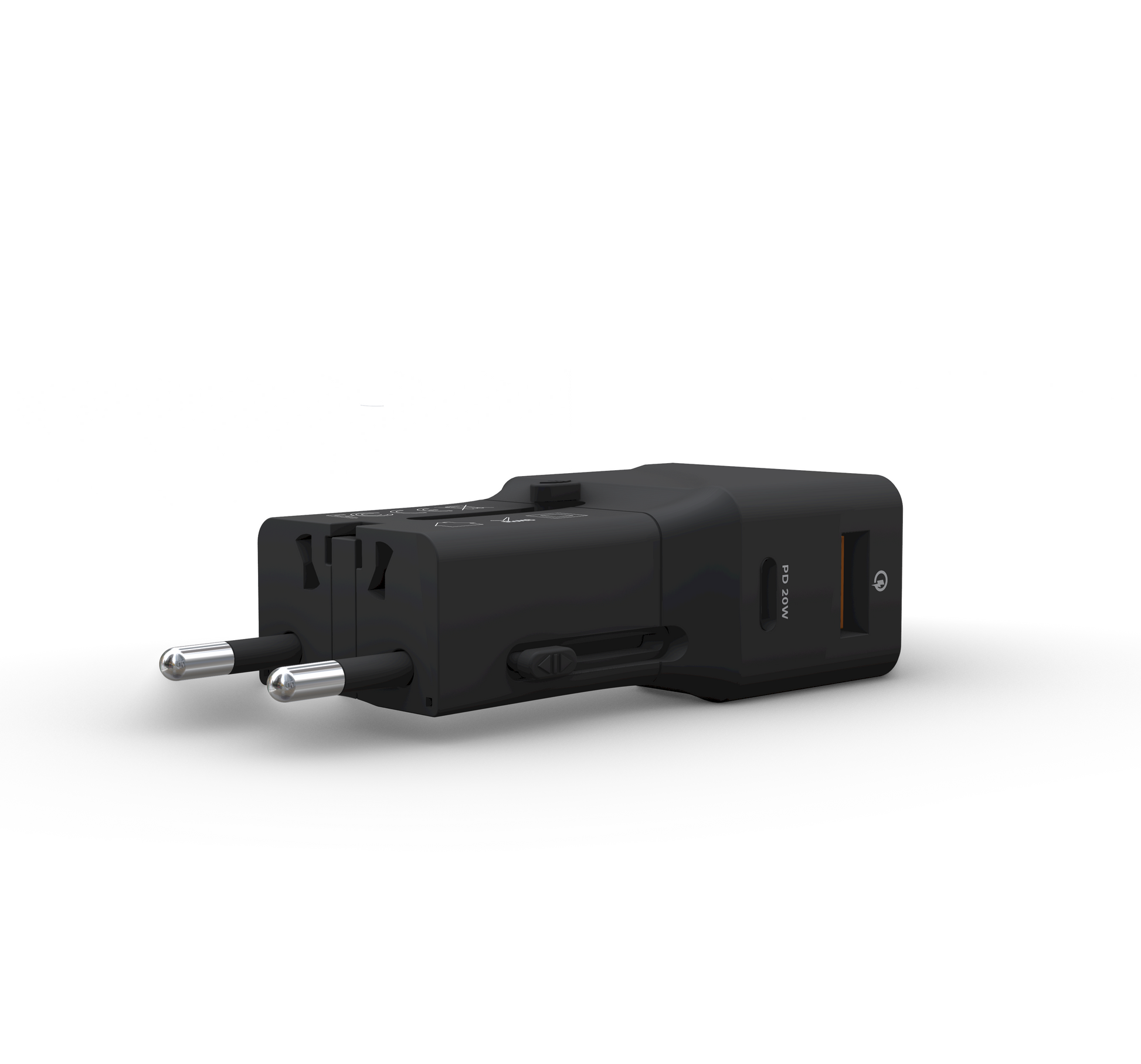 Rolling Square - Pocket Travel Adapter Rolling Square - Pocket Travel Adapter
