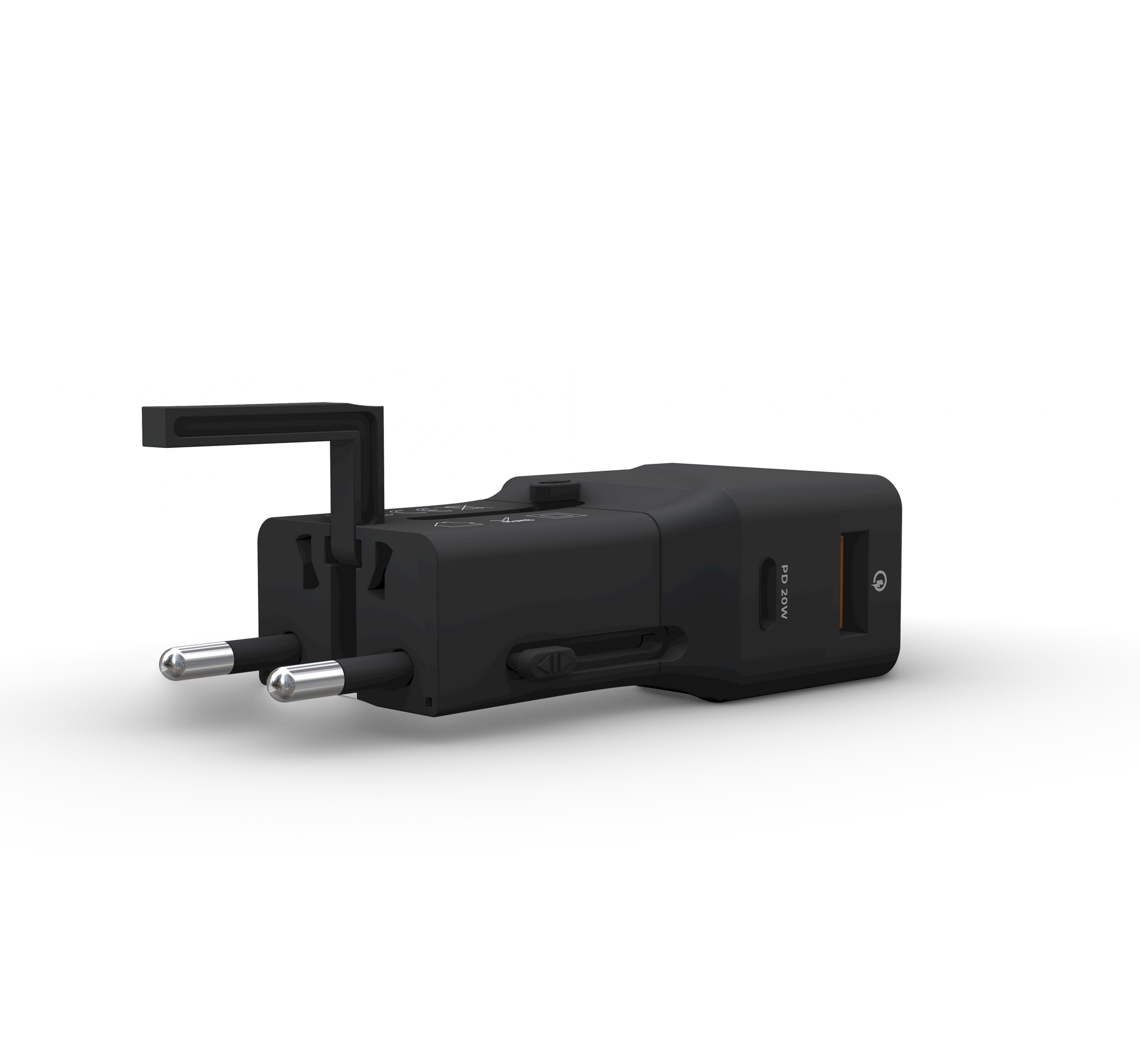 Rolling Square - Pocket Travel Adapter Rolling Square - Pocket Travel Adapter
