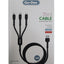 GO-DES 3 IN 1 QUICK CABLE 1.2m - Best Buy Tech